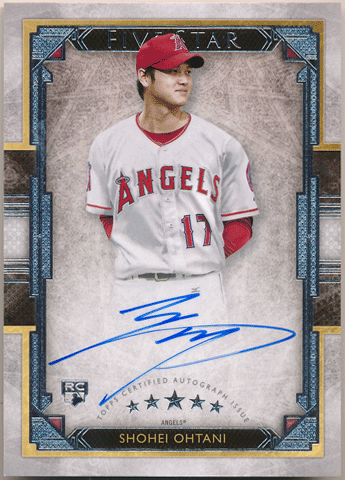 トレカショップ Rookie Star 大谷翔平 MLB 2018 Topps Five Star Signature Auto Shohei