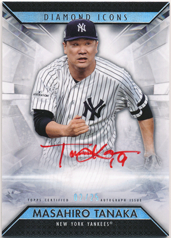 トレカショップ Rookie Star 田中将大 MLB 2019 Topps Diamond