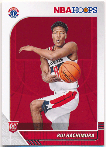 八村塁 NBA 19-20 Panini Hoops RC Rookie Card #206 Rui Hachimura