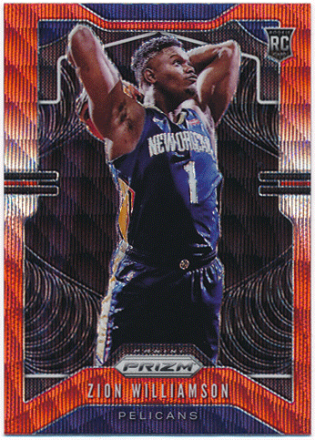 Zion Williamson rc ruby wave